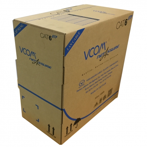 Cáp LAN CAT6 UTP 23AWG 4PRS - PVC (305m)