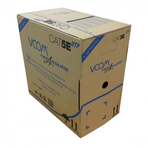 Cáp LAN CAT5E UTP 24AWG 4PRS - PE (305m)