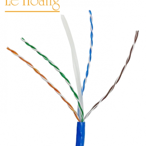 Cáp LAN CAT6 UTP 24AWG 4PRS - PVC (305m)